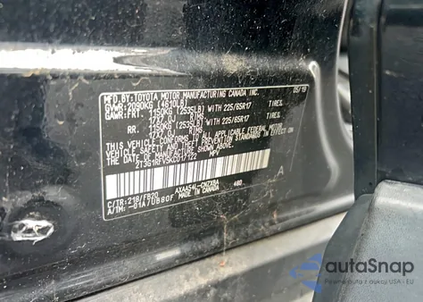 2019 Toyota Rav4 Le from USA, damaged, VIN 2T3G1RFV5KC017122